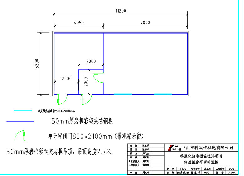 高精度恒溫恒濕棉漿化驗室